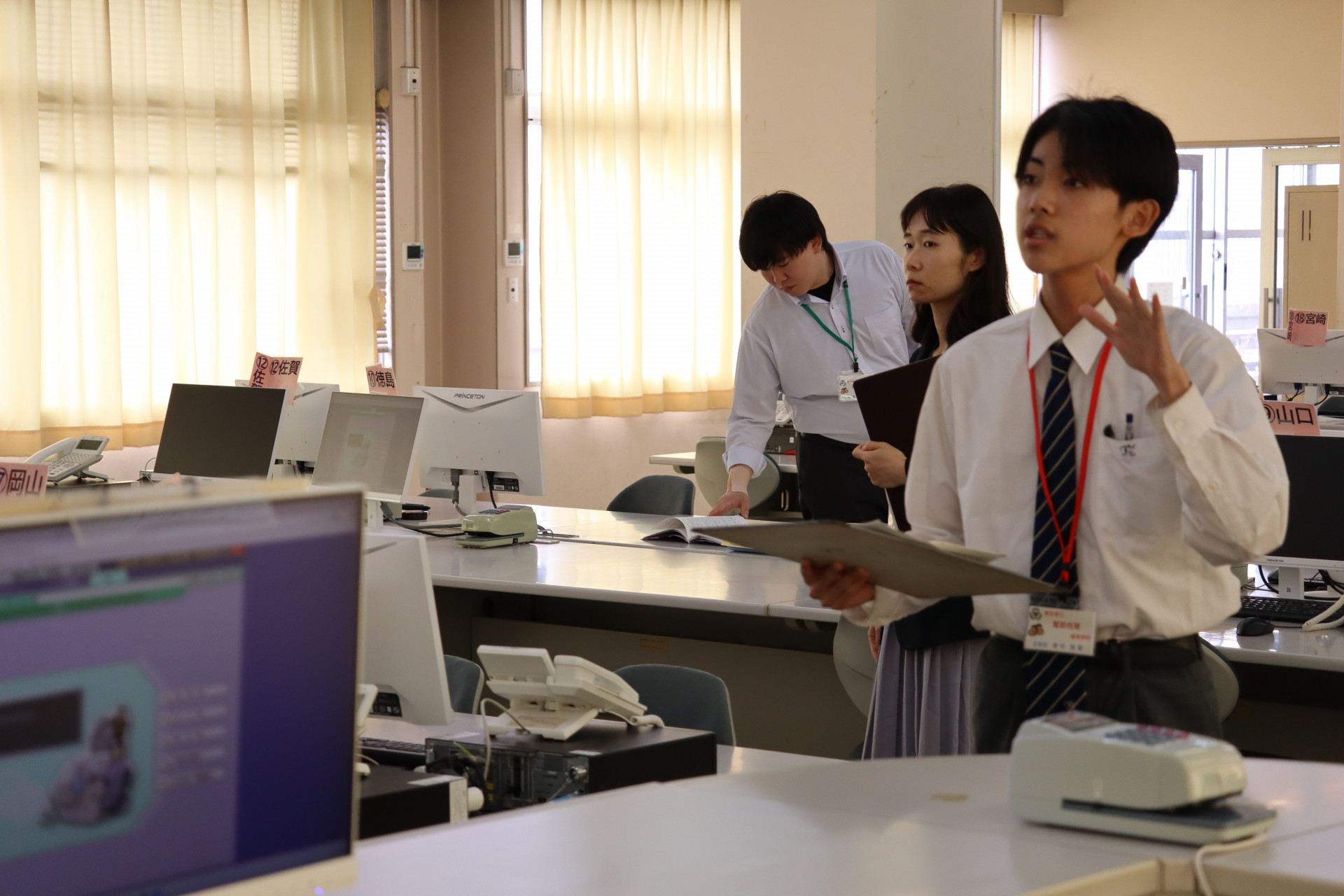 第１回学校見学会 施設見学.JPG